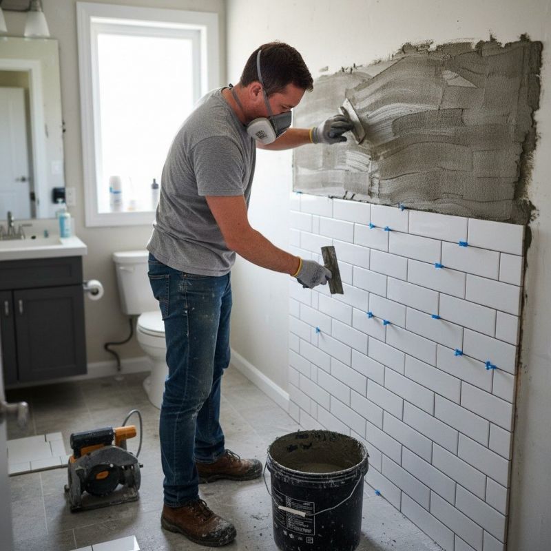 Shower Floor Tiling in Alpharetta, GA