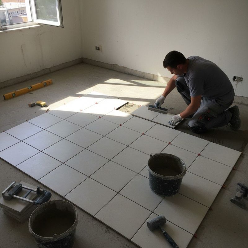 Travertine Floor Installation in Alexandria, VA
